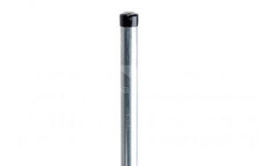 Žoga stabs, apaļš, ø48 mm, H2,0 m, siena: 1,2 mm, ZN (cinks)