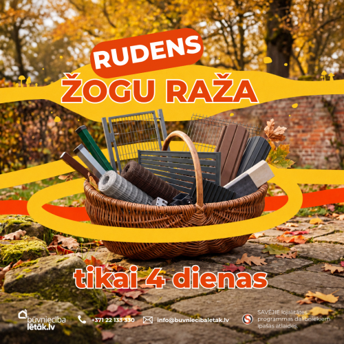 RUDENS ŽOGU RAŽA! tikai 4 dienas