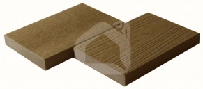 WPC pilna profila universālais terases dēļa nobeiguma profils MIKKO, 23×138×3600 mm (dažādas krāsas)