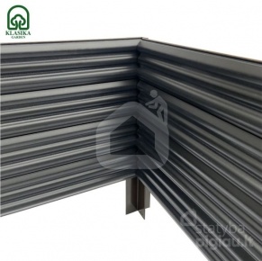 GPPS modulārā paaugstinātā dobe KLASIKA Woodlook (kāpnes)