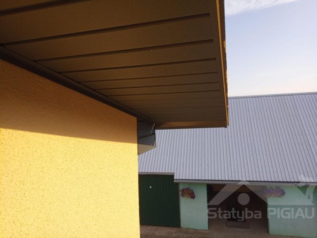 Tērauda sofits Matt ( ar perforāciju)