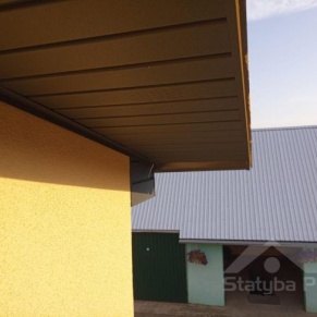 Tērauda sofits Matt ( ar perforāciju)