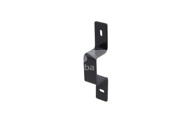 Horizontala profila turētājs 20x40mm,tērauda, 2.0mm