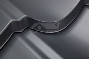 Metāla dakstiņu moduļa jumts Scandinavia Ultramatt (ArcelorMittal)