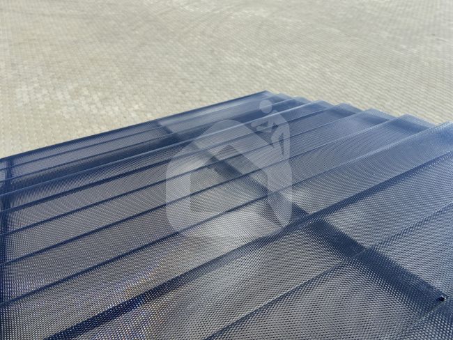 MK PC DIAMOND TILE EFFECT polikarbonāta flīžu pārklājums, 9°, pelēks, 2, 3 m