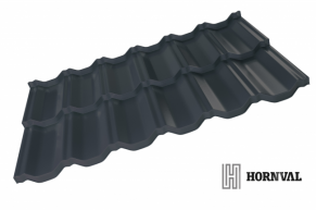 Metāla dakstiņu moduļa jumts Flamenco H2, Super Gloss