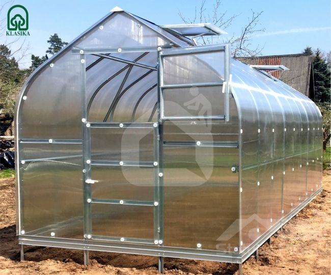 Siltumnīca KLASIKA STANDART 2,5m x 4m (10m²)