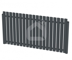 Horizontalais Profils 20x40 mm, L2.0 m., siena:1.3 mm